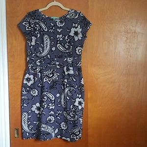 Boden dress size 10 floral cotton
